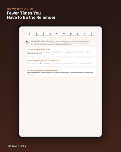 Parenting a Child With ADHD: Systems, Scripts & School Communication Kit