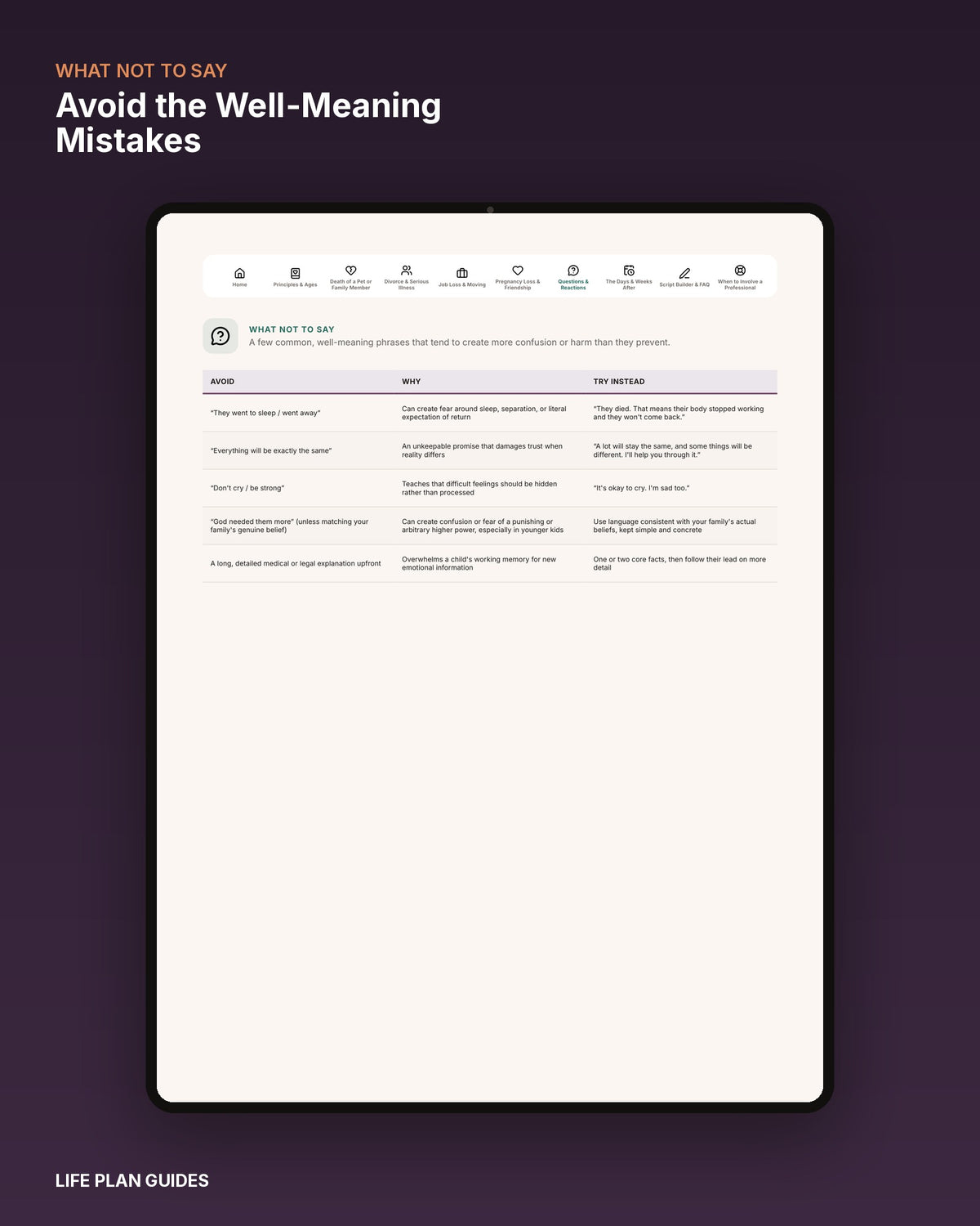 The Bad News Scriptbook for Parents