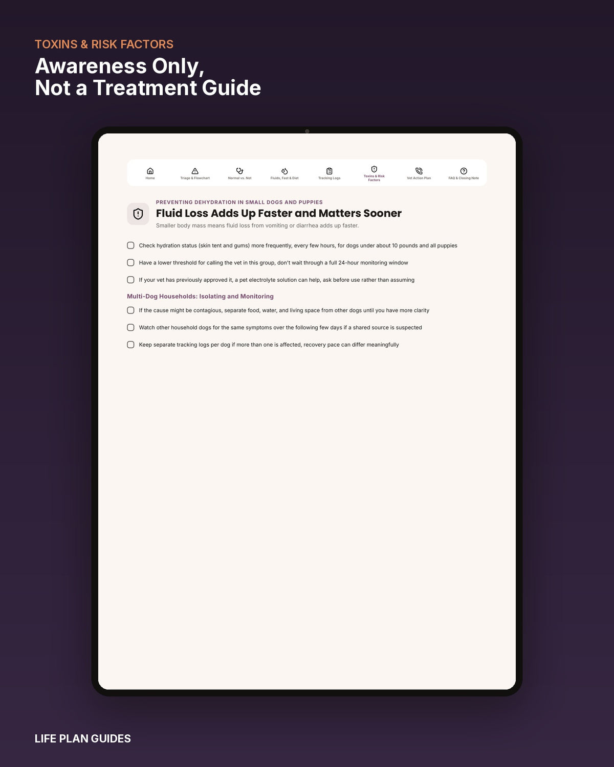 The Canine GI Home Triage Guide