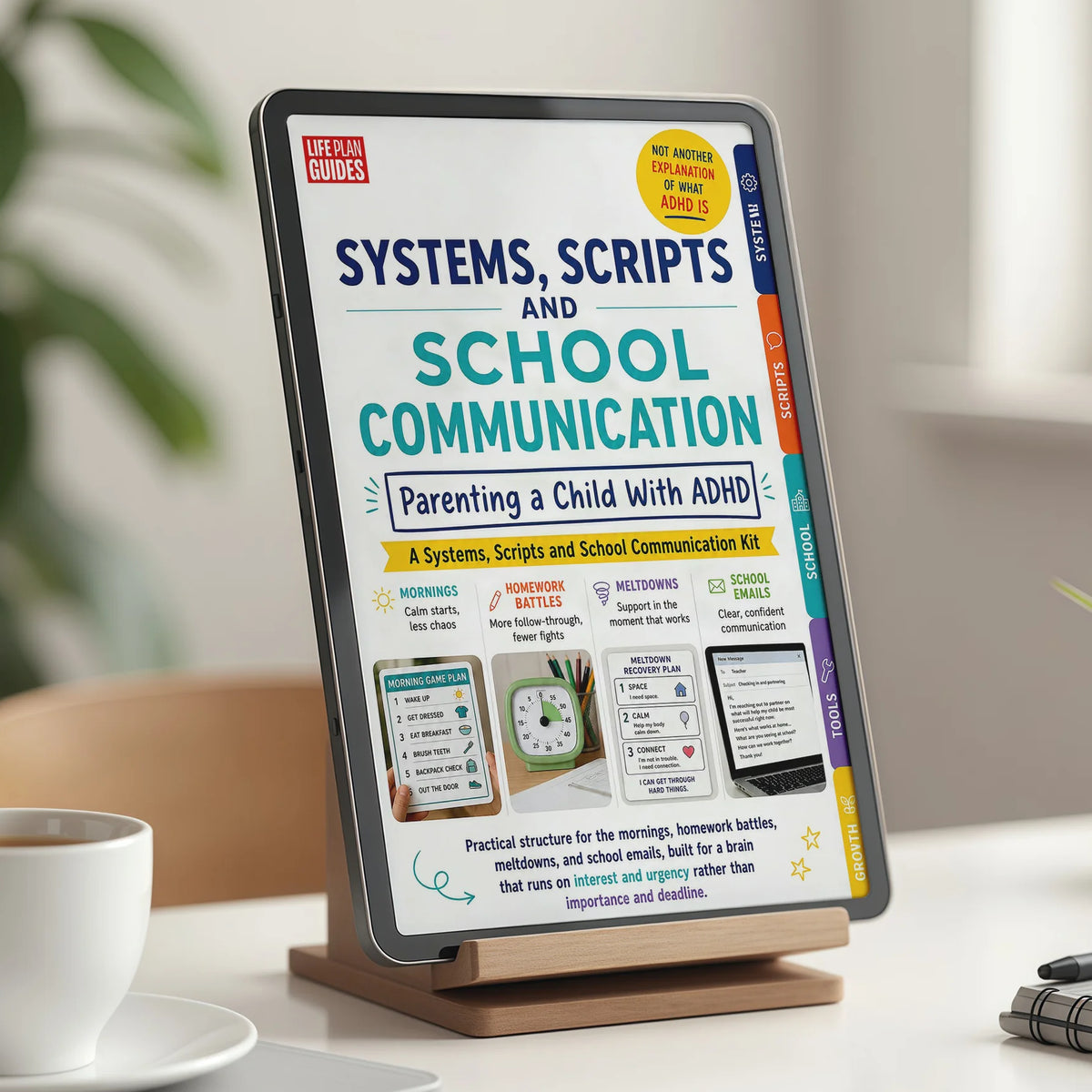 Parenting a Child With ADHD: Systems, Scripts & School Communication Kit