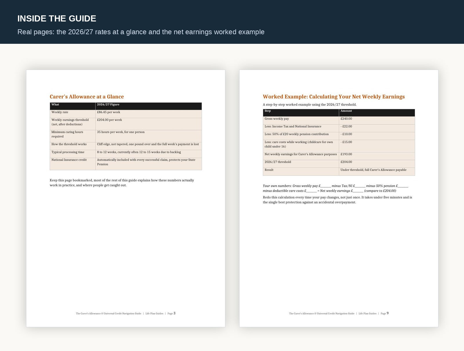 Inside The Carer's Allowance & Universal Credit Navigation Guide