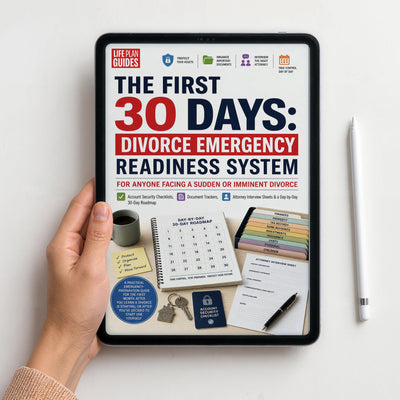 The First 30 Days: Divorce Emergency Readiness System