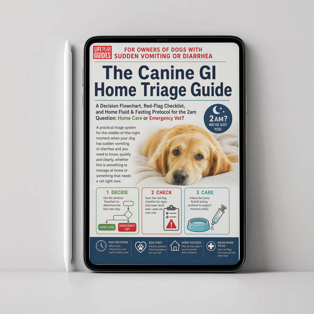 The Canine GI Home Triage Guide