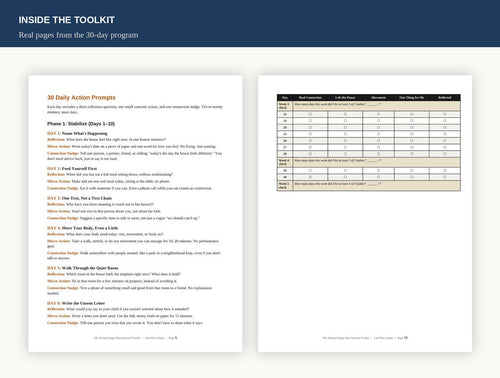 Inside the toolkit preview pages
