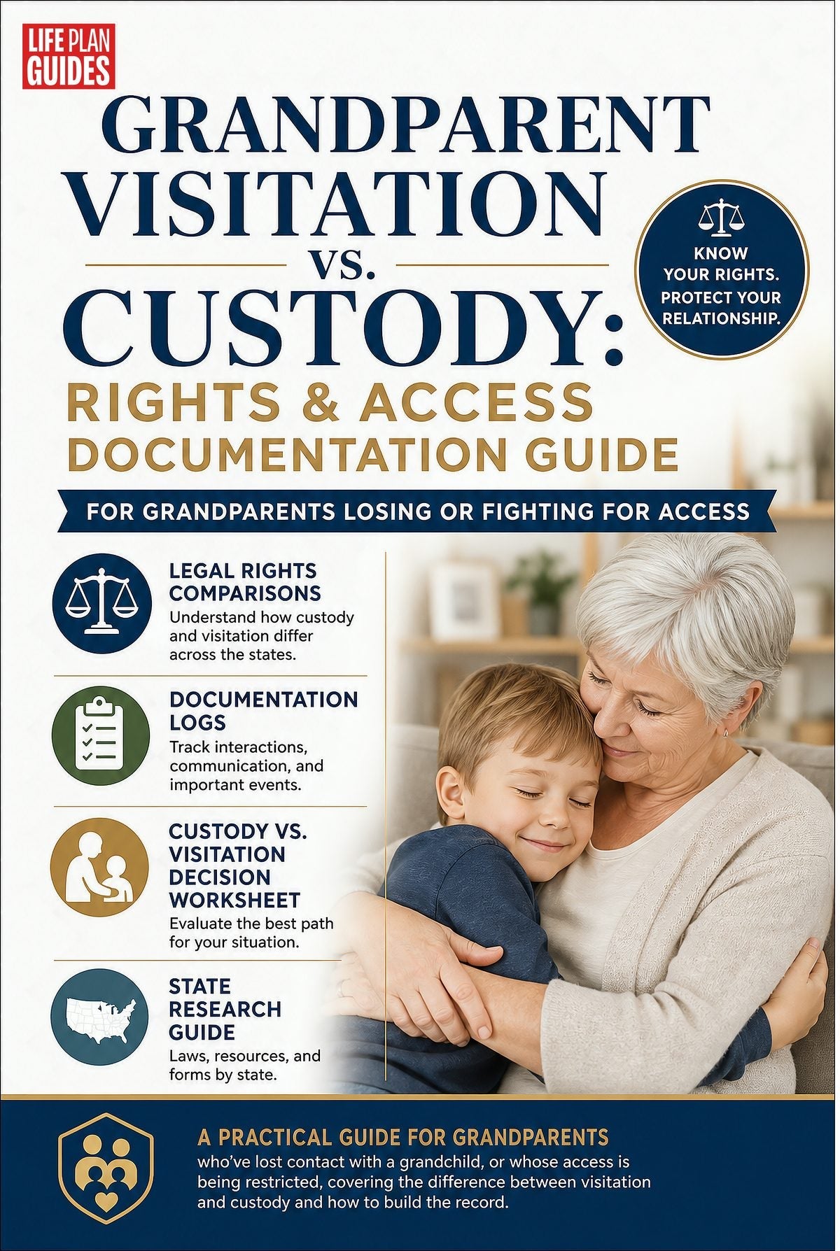Grandparent Visitation vs. Custody guide cover