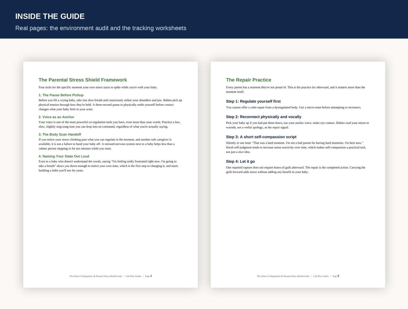 The Infant Co-Regulation & Parental Stress Shield Guide