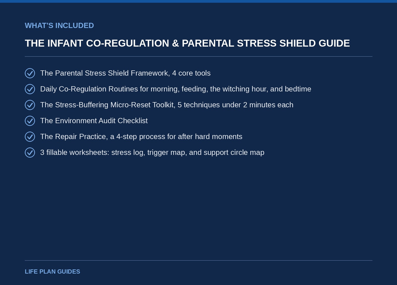 The Infant Co-Regulation & Parental Stress Shield Guide
