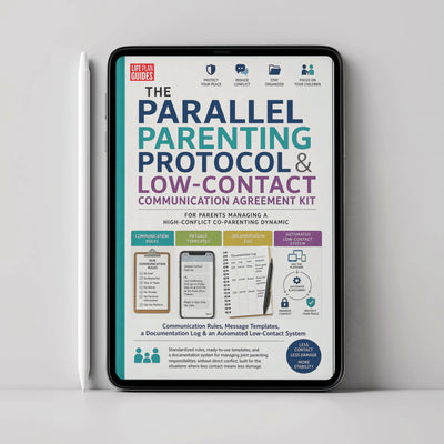 The Parallel Parenting Protocol & Low-Contact Communication Agreement Kit