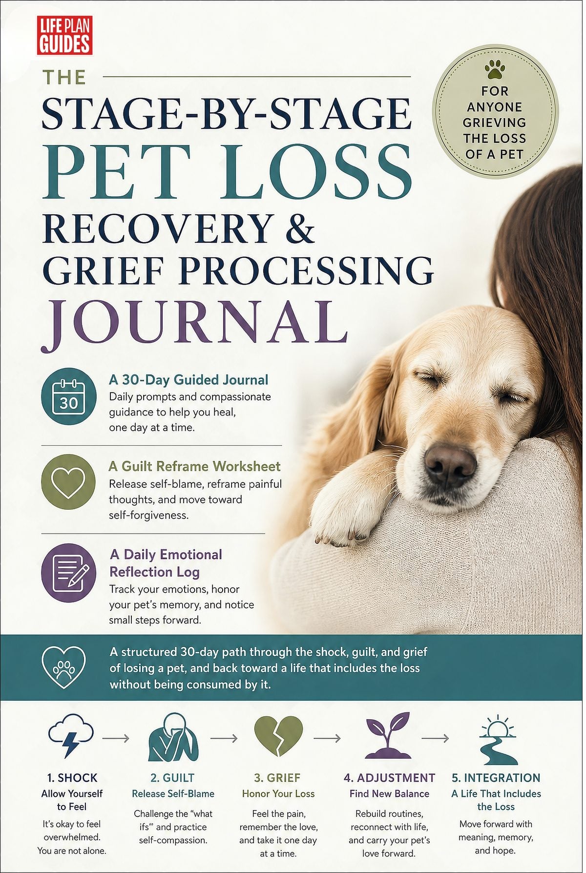 The Stage-by-Stage Pet Loss Recovery & Grief Processing Journal