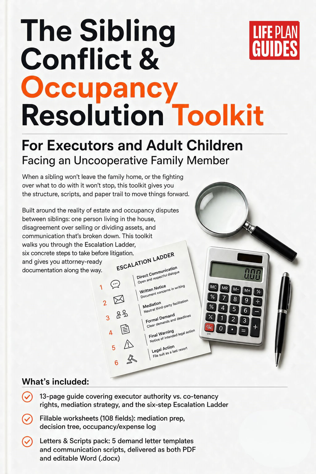Sibling Conflict & Occupancy Resolution Toolkit