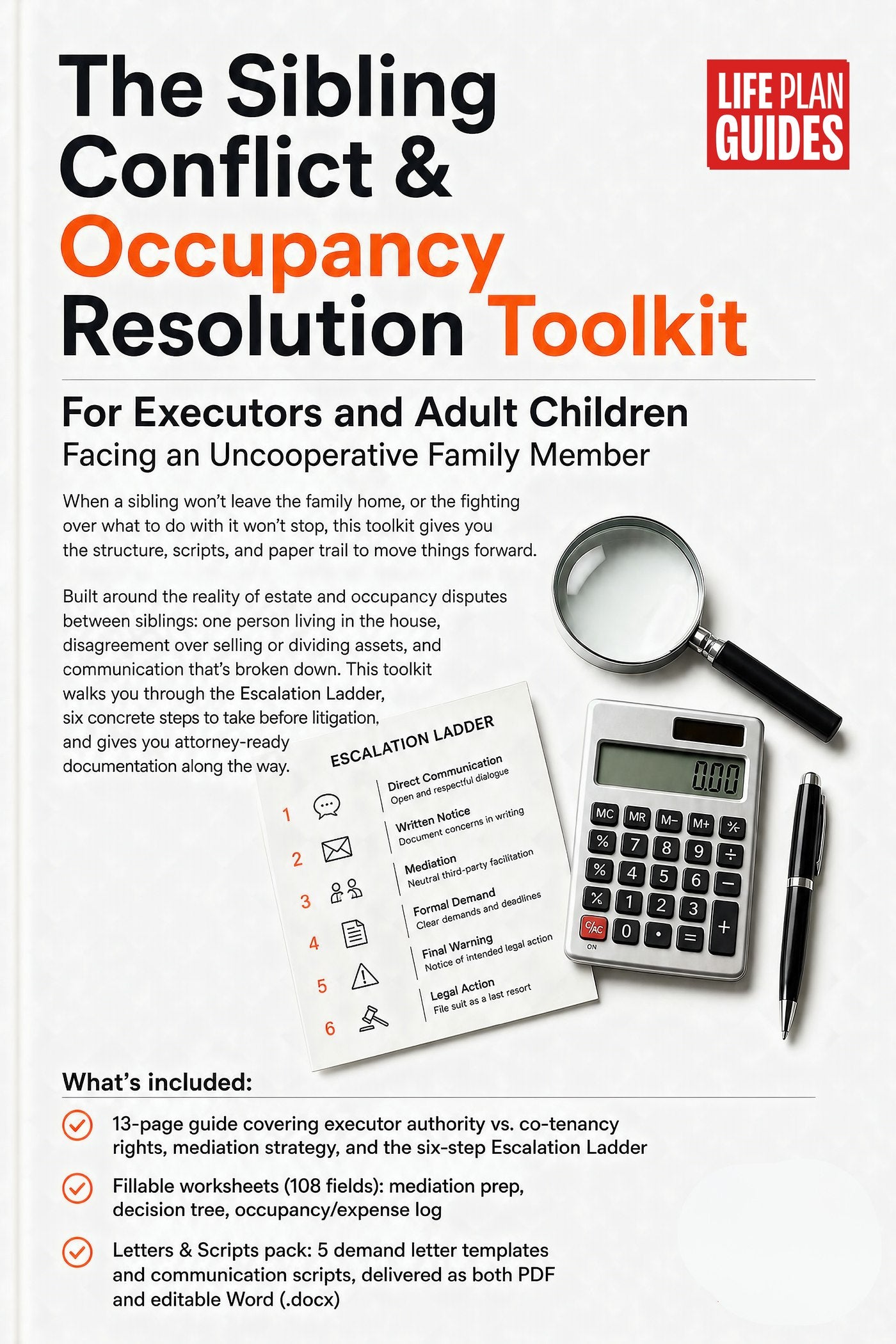 Sibling Conflict & Occupancy Resolution Toolkit