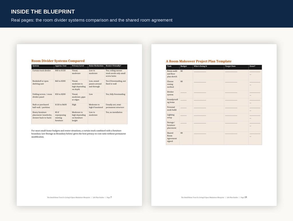 Inside the blueprint preview