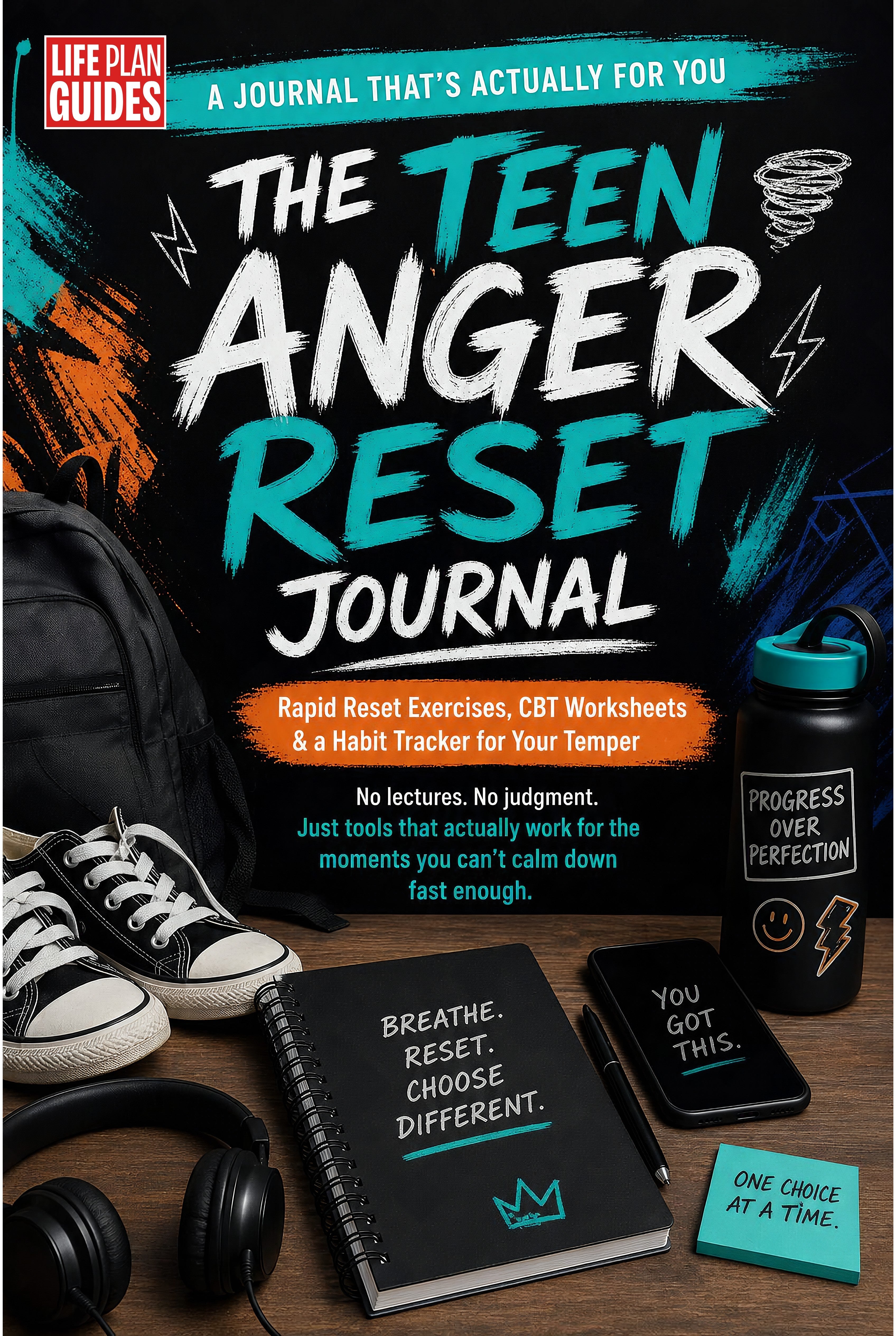 The Teen Anger Reset Journal cover