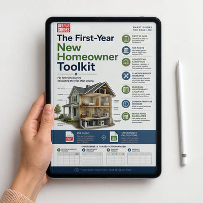 The First-Year New Homeowner Toolkit