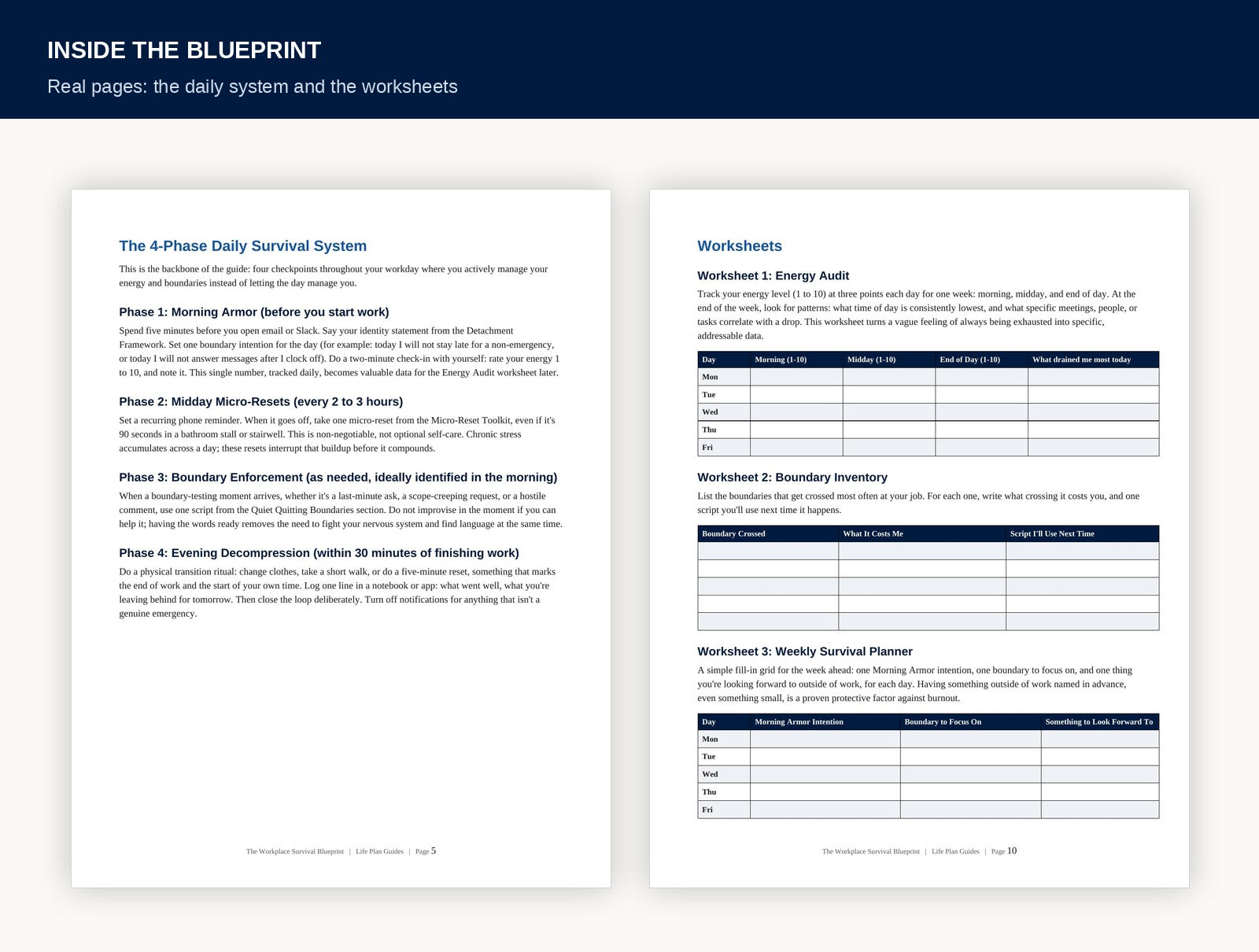 The Workplace Survival Blueprint