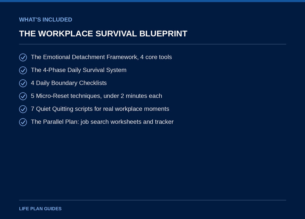 The Workplace Survival Blueprint
