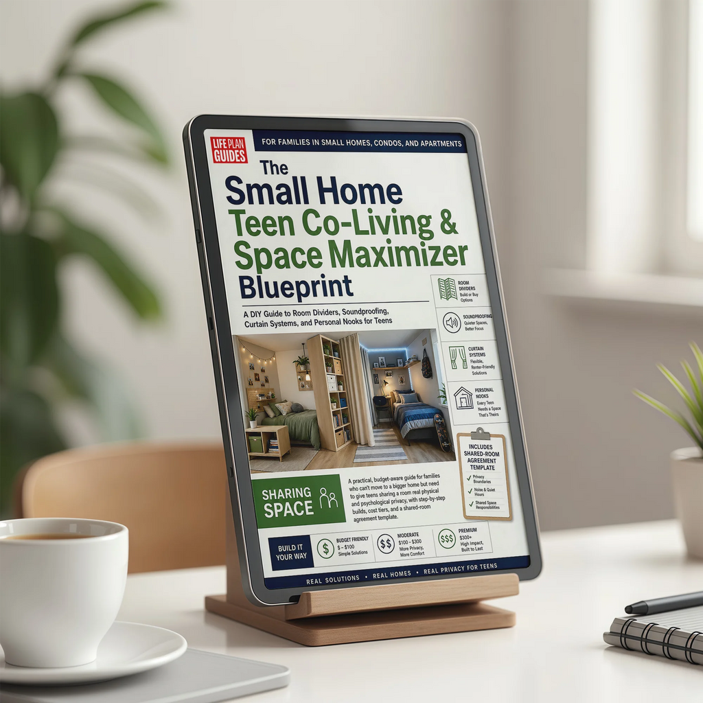 The Small Home Teen Co-Living & Space Maximizer Blueprint