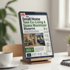 The Small Home Teen Co-Living & Space Maximizer Blueprint